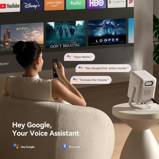 プロジェクター wanbo T2 Ultra Shop Best LED Full HD/4K Smart Portable Bluetooth Home Projectors